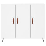 Sideboard White 90x34x80 cm Engineered Wood 828076