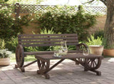2 Piece Garden Lounge Set Solid Wood Fir 365106
