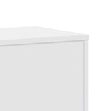 Plant Stand White 33x33x100 cm Engineered Wood 852951
