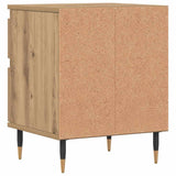 Bedside Cabinet Artisan Oak 40x35x50 cm Engineered Wood 857398