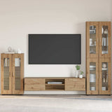 Sideboard FLORIN Artisan Oak 55.5 x 29 x 100 cm Engineered Wood 880260