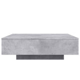 Coffee Table Concrete Grey 100x100x31 cm Engineered Wood 836598