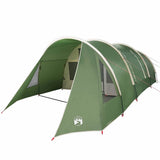 Tunnel Tent 4-Person Green and White 778 x 356 x 210 cm 42004038