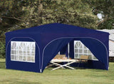 Pop-up Party Tent 290 x 290 x 245 cm Blue 42019868