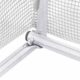 Greenhouse with Steel Frame White 24 m 6x4x2.85 m 3188116