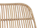 Bar Stool 2 pcs Natural 44 x 54 x 96 cm Rattan and Steel 42033208