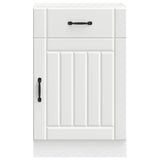 Kitchen Base Cabinet Lucca White Engineered Wood 853717