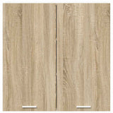 Hanging Cabinet Sonoma Oak 80 x 31 x 80 cm Engineered Wood 884284