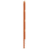 Headboard Wax Brown 150 cm Solid Wood Pine 844446
