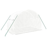 Greenhouse with Steel Frame White 6 m 3x2x2 m 364079