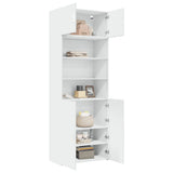 Storage Cabinet White 80x42.5x225 cm Engineered Wood 3281343