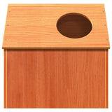 Cat House Wax Brown 41x50x50 cm Solid Wood Pine 859297