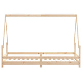 Kids Bed Frame 80x200 cm Solid Wood Pine 834480