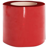 Door Curtain Red 200 mmx1.6 mm 25 m PVC 153866