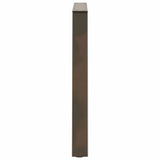 Dining Table Legs V-Shape 3 pcs Natural Steel 70x cm Steel 4012587