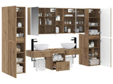 Bathroom Furniture Set 6 pcs Artisan Oak 3407190