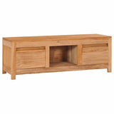 288900 TV Cabinet 100x30x35 cm Solid Teak Wood