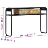 Console Table 118x30x75 cm Solid Reclaimed Wood 248103