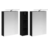 Bathroom Cabinet Set 3 pcs 120 x 14.5 x 70 cm Engineered wood 3403753