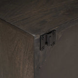 TV Cabinet with Shelf with Storage Brass 105 x 30 x 35 cm 42020077