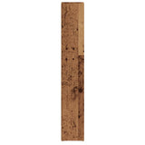CD Cabinets 2 pcs Old Wood 21x16x93.5 cm Engineered Wood 855838