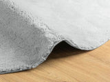 Rug HUARTE Short Pile Soft and Washable Grey 100 cm 375085