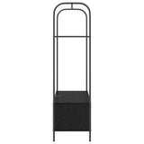 Clothes Rack Black 100 x 44 x 160 cm Engineered Wood 868451