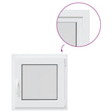 Basement Window "RISOR" 50x50 cm Tilt&Turn DIN Right White 4108296