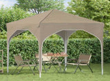 Pop-up Party Tent 194 x 194 x 245 cm Cream 42019812