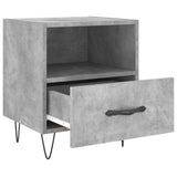 Bedside Cabinets 2 pcs Concrete Grey 40x35x47.5 cm Engineered Wood 827429