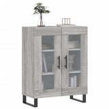 Sideboard Grey Sonoma 69.5x34x90 cm Engineered Wood 827818