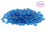 Glass Nugget 17-19 mm Sky Blue Glass 42041603