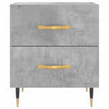 Bedside Cabinet Concrete Grey 40x35x47.5 cm Engineered Wood 827268