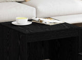 Coffee Table 3 pcs Black Oak Engineered Wood 875034