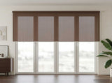 Outdoor Roller Blind 90% UV Block Taupe 350 x 140 cm HDPE 42036153