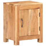 Bedside Cabinet 40x30x50 cm Solid Acacia Wood 320474