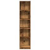 Bookcase Old Wood 40x24x176 cm Engineered Wood 857799