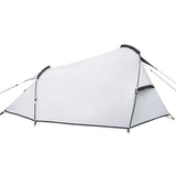 Camping Tent Tunnel 2-Person White Blackout Fabric Waterproof 94615