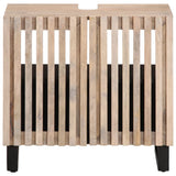 Bathroom Sink Cabinet 62x34x58 cm Solid Wood Mango 377532