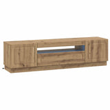 LED TV Cabinet Artisan Oak Engineered Wood 897794