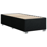 Bed Frame without Mattress Black 90x190 cm Single Fabric 3284438