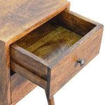 Mini 2 Drawer Chestnut Bedside IN1736