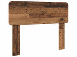 Bed Frame with Headboard Old Wood 100 x 200 cm Engineered Wood 3412416