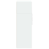 Highboard White 45x42.5x124 cm Engineered Wood 846166
