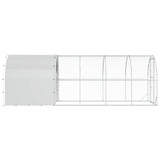 Chicken Coop Silver 600 x 200 x 200 cm Galvanised Steel 3434682