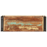 TV Cabinet Mixed Colour Reclaimed Wood Large TV Cabinet 321979
