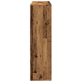 Room Divider Bookcase Old Wood 102x29x103.5 cm Engineered Wood 858046