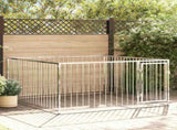 144489 Outdoor Dog Kennel 200x200x100 cm