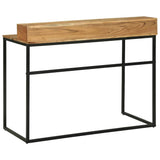 Computer Desk with Drawer with Storage Brown 110 x 50 x 87 cm 374113