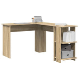 Corner Desk Sonoma Oak 140 x 113.5 x 75 cm Engineered Wood 869556